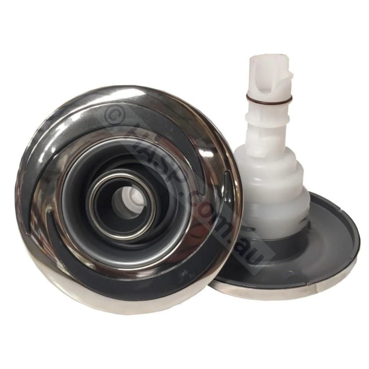 CMP SQR 4.5" Spa Jet - Halo Face - Directional - 116mm - Sapphire - Heater and Spa Parts