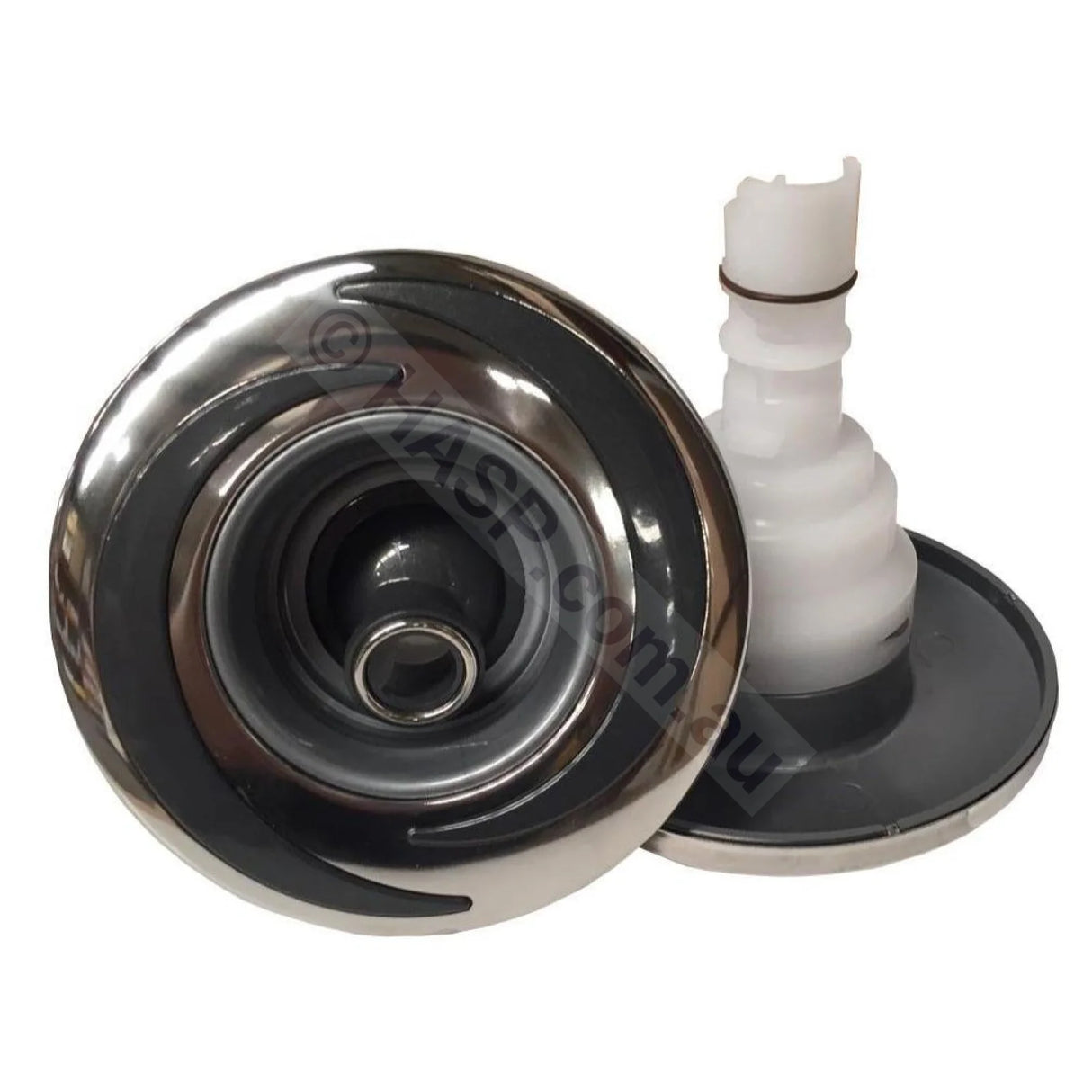 CMP SQR 4.5" Spa Jet - Halo Face - Roto - 116mm - Sapphire - Heater and Spa Parts