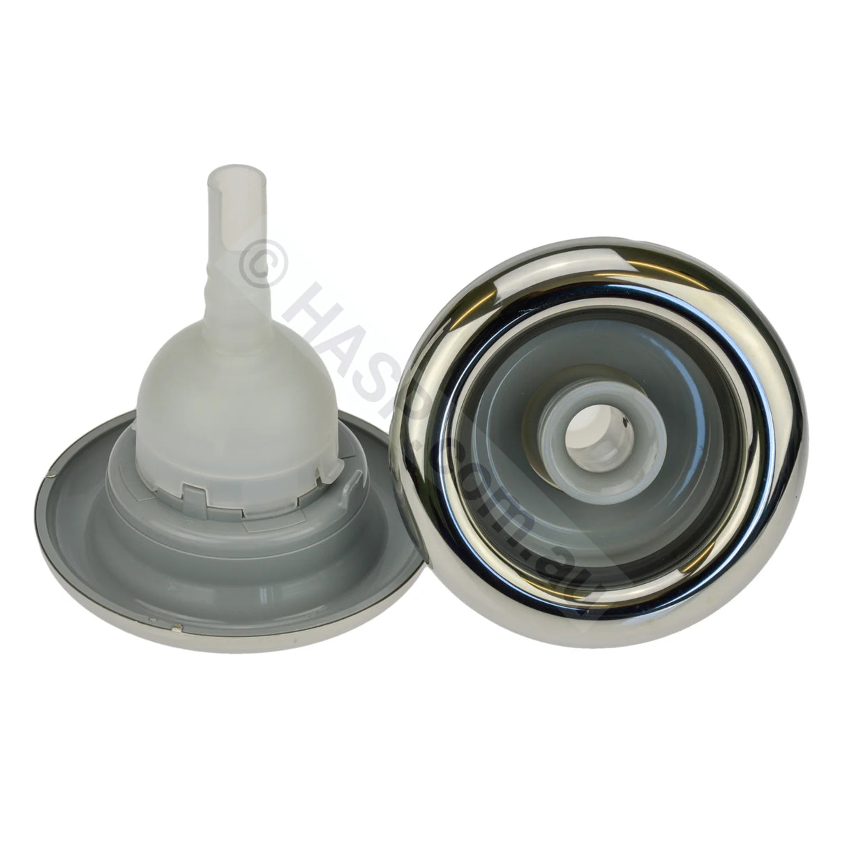 Pentair Cyclone Adjustable Nozzle Directional - Stainless Steel Escutcheon - 125-127mm - Heater and Spa Parts