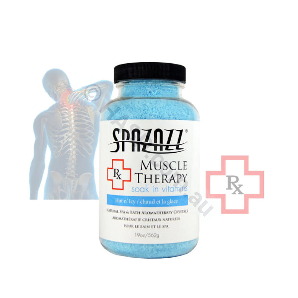 19oz RX Therapy Crystals ’Hot N Icy’