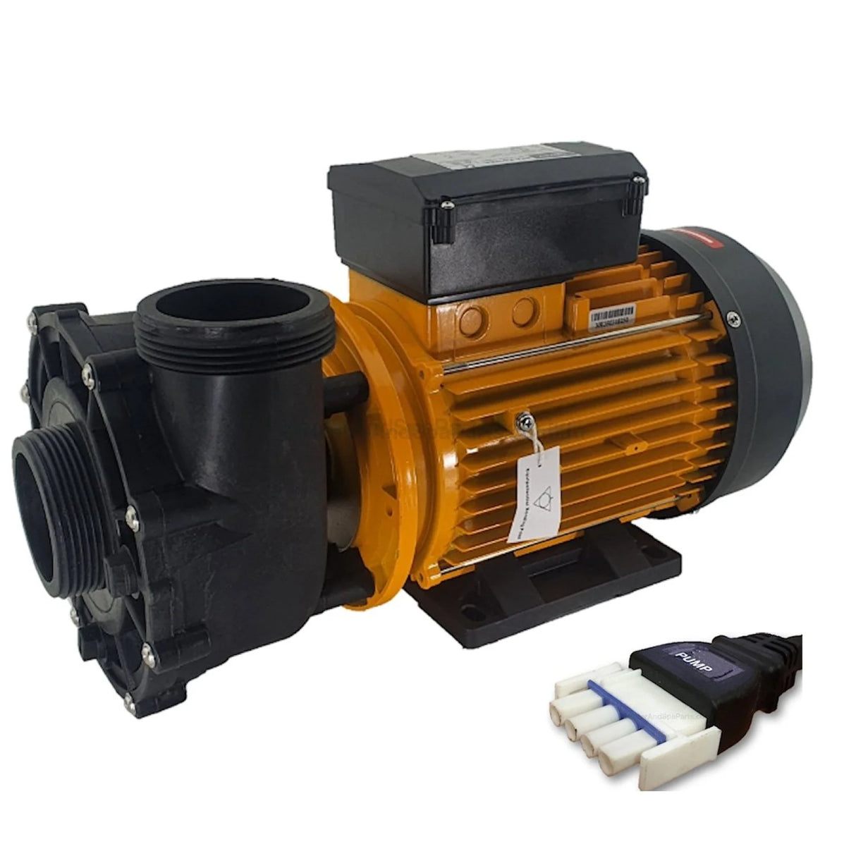 2.0Hp 2-Speed - Davey Spaquip Qb2002 Spa Jet Booster Pump 50Mm Overmoulded Amp Pumps