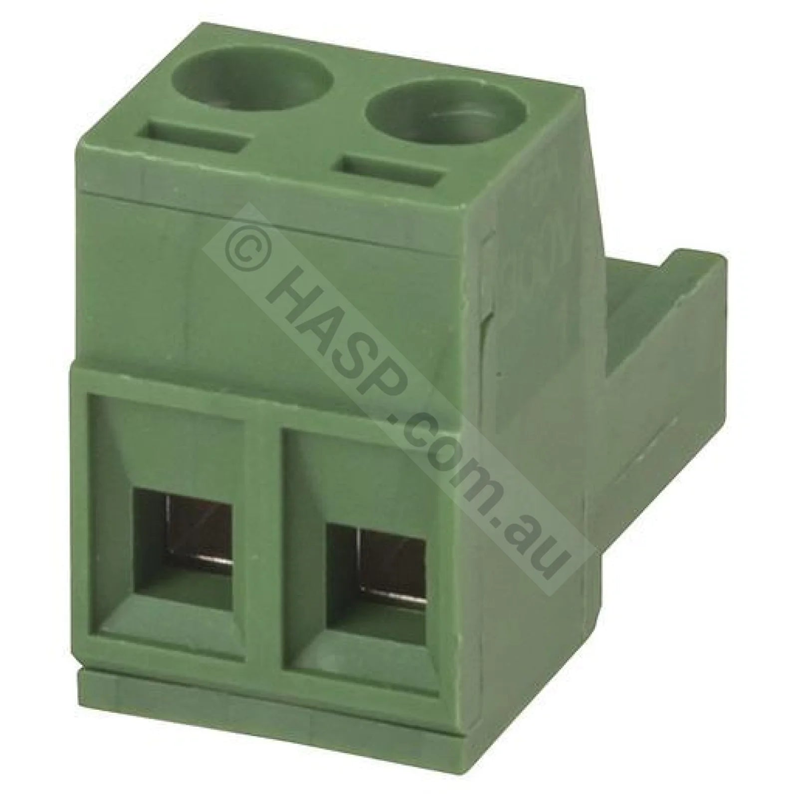2-Wire Green Plug - Heater and Spa Parts