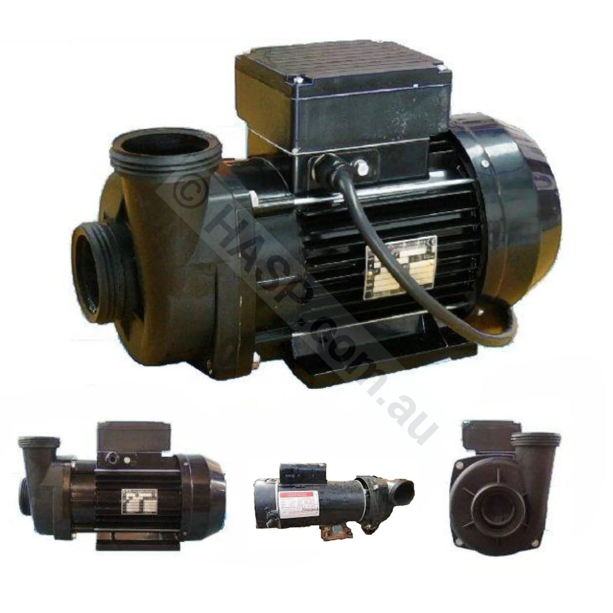 3.0HP - 1-Speed - SpaQuip MaxiFlow Spa Pumps - Q6885 - Heater and Spa Parts
