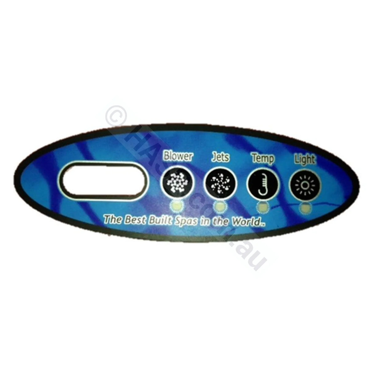 4-Button - Balboa VL200 Touchpad Overlay - Heater and Spa Parts