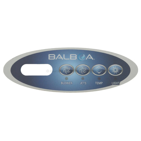 4-Button - Balboa VL200 Touchpad Overlay - Heater and Spa Parts