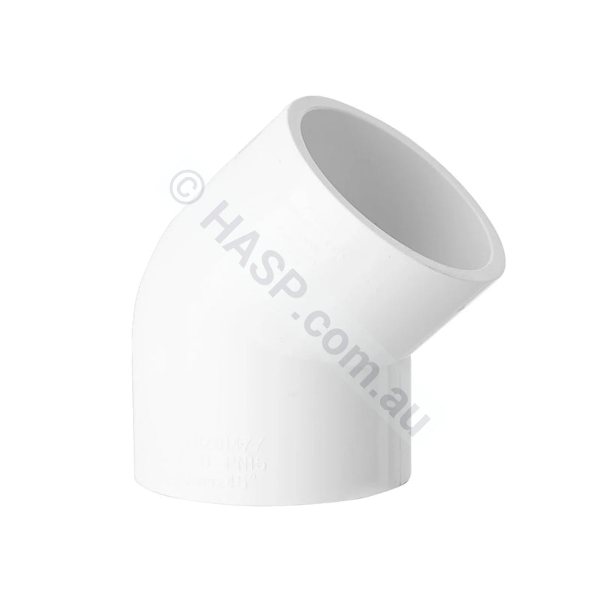 40mm - 45° Elbow - PVC - Pool & Spa