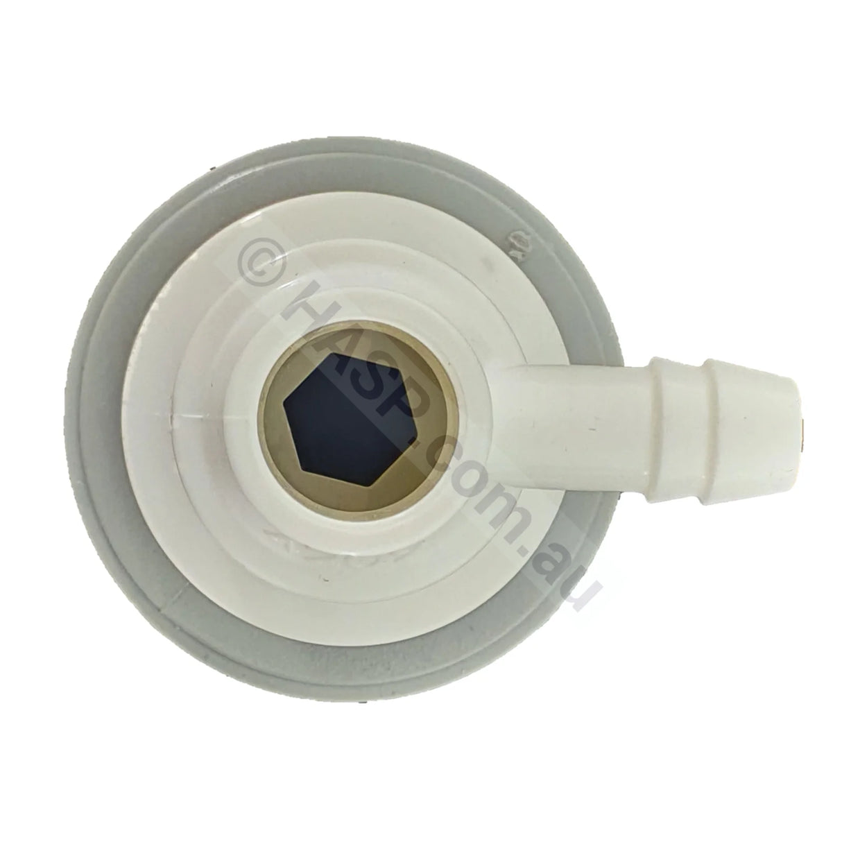 50mm Edgetec Mini Ozone Jet - Textured Scallops - Grey - Heater and Spa Parts