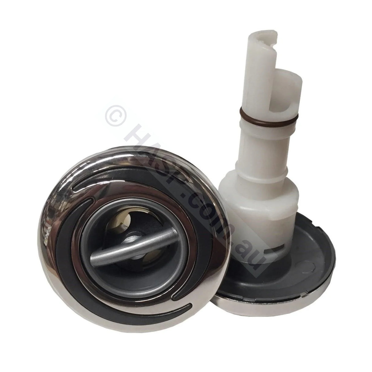 CMP SQR 2" Spa Jet - Halo Face - Roto - 53mm - Sapphire - Heater and Spa Parts