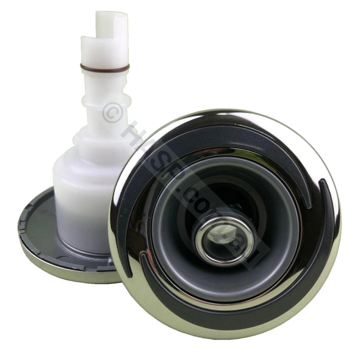 CMP SQR 3" Spa Jet - Halo Face - Roto - 78mm - Sapphire - Heater and Spa Parts