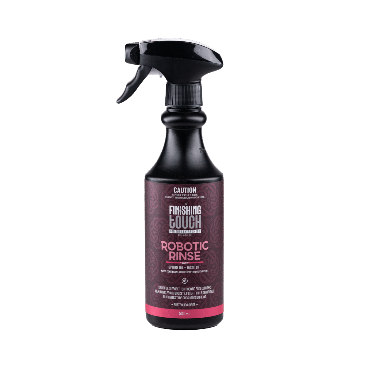 The Finishing Touch Robotic Rinse - Robotic Pool Cleaner Filter Cleaner - 500ml
