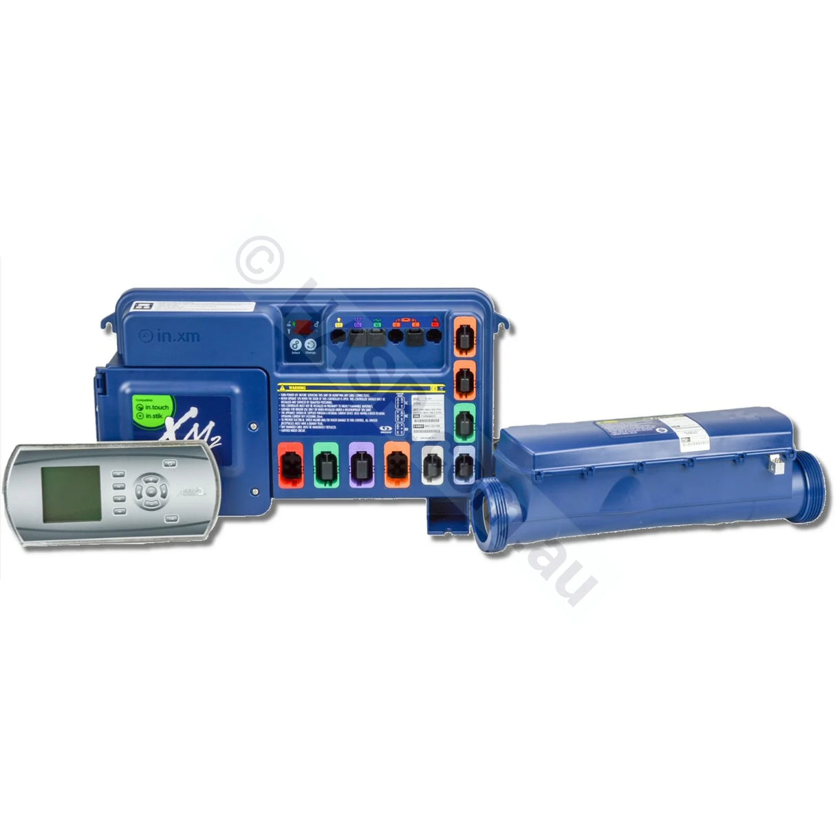 AeWare in.xm2 Spa Control System with in.k600 touchpad and in.therm heater - Heater and Spa Parts