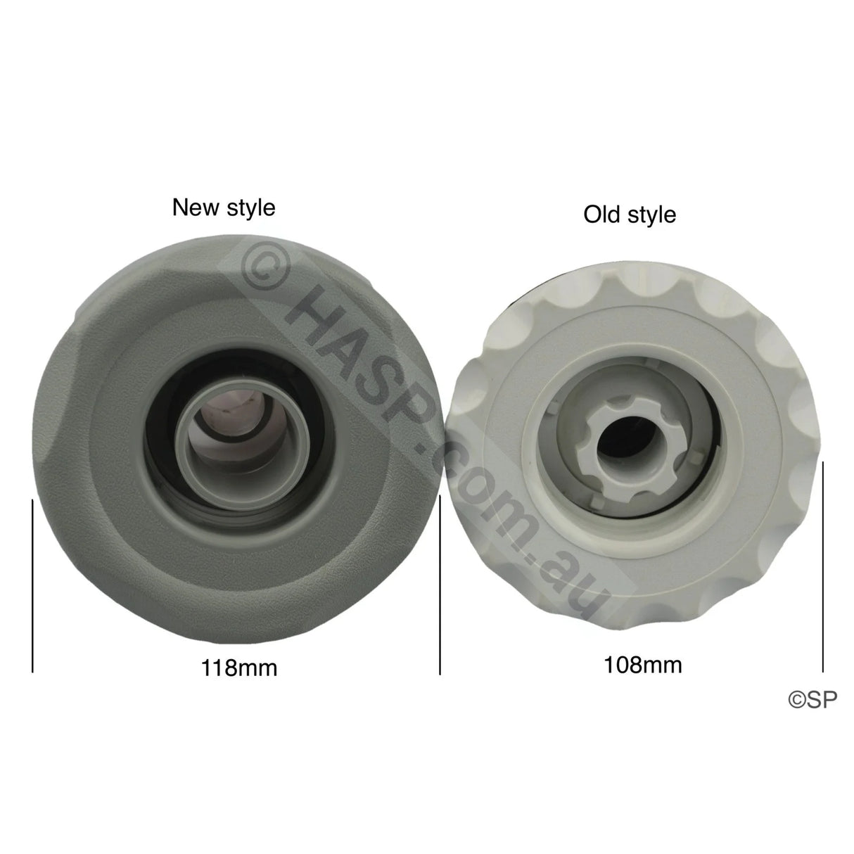 American Products Spa Jets - Pentair Balboa - 108mm & 118mm - Old and New Styles - Monarch Spas - Heater and Spa Parts