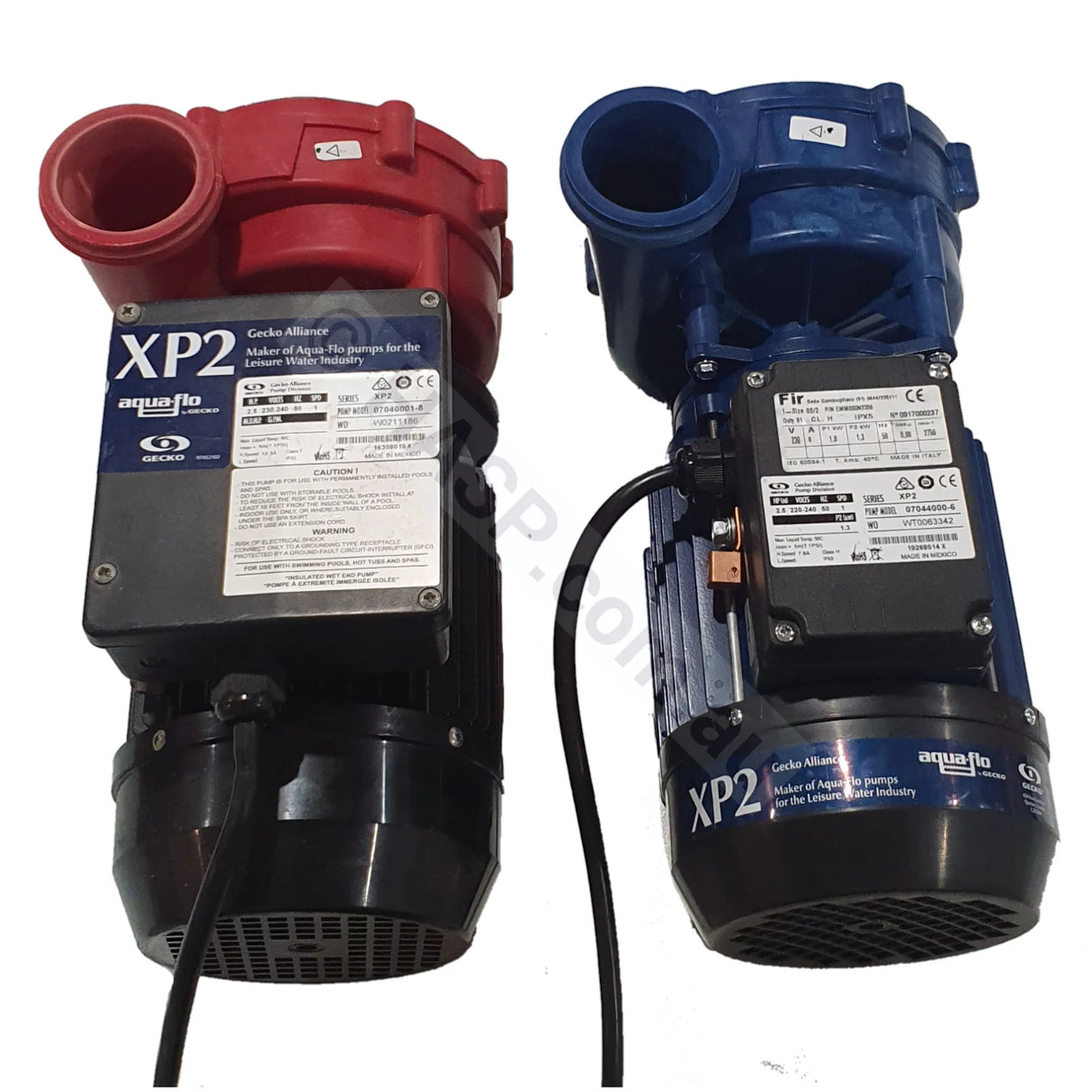 Aqua-Flo XP2 2.5HP(4.8BHP) - 1-Speed Flo-Master - Spa Jet Booster Pump - Heater and Spa Parts