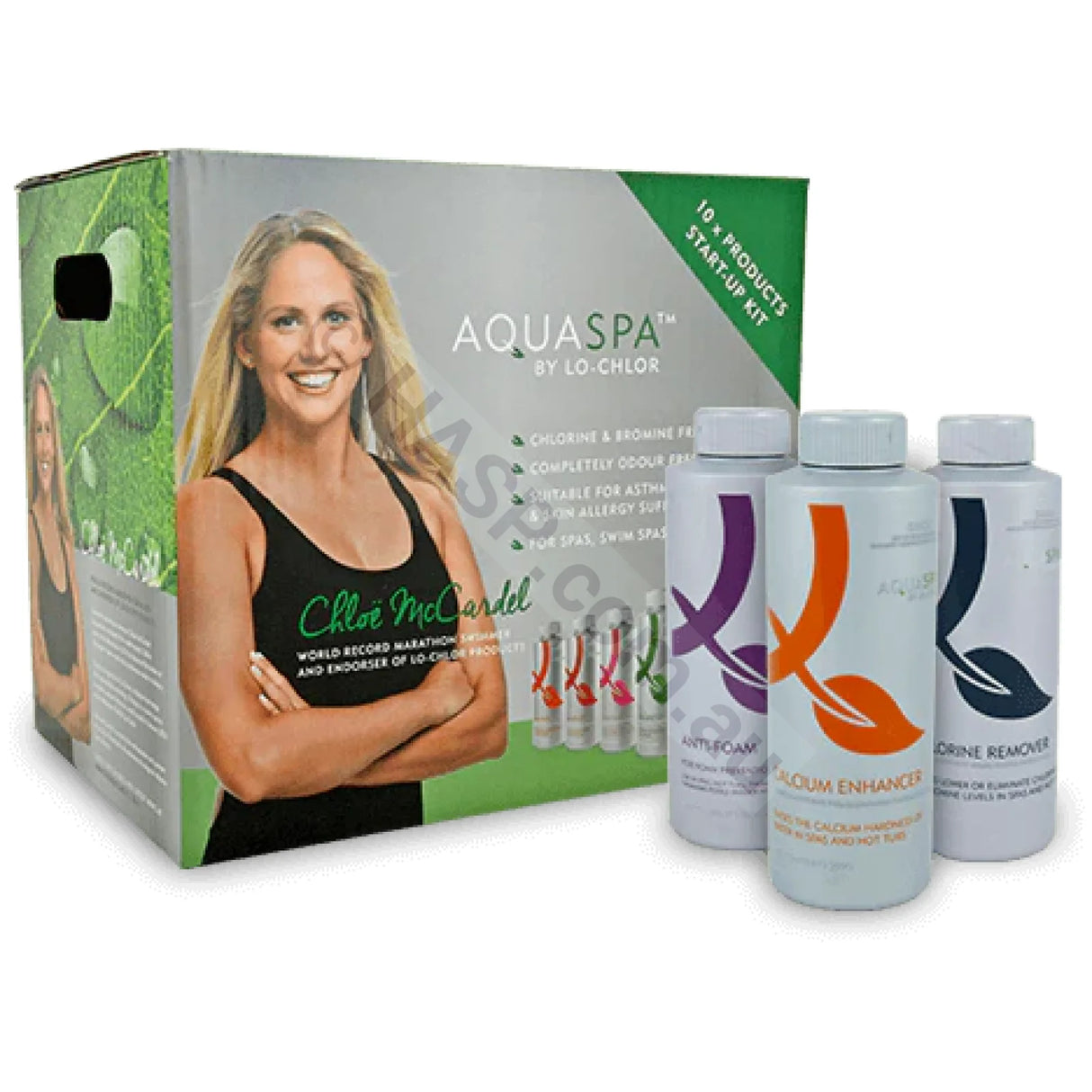 Aquaspa / Spa Fresh Chlorine - Free Chemical System - Start - Up Kit Pool &