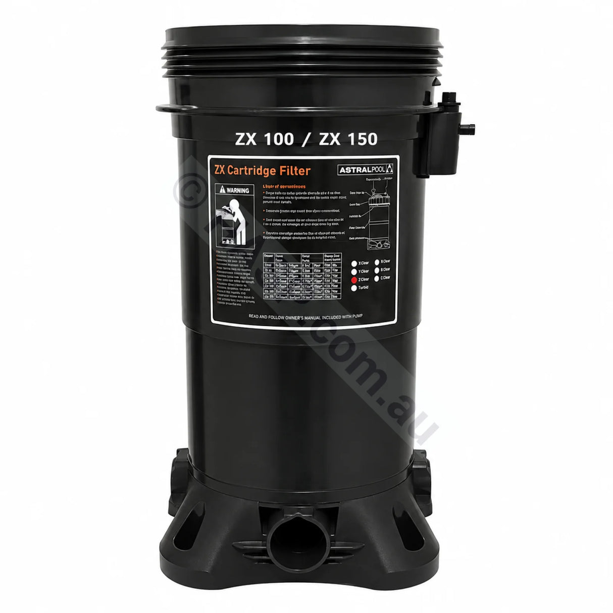 Astralpool Body Tank Only ZX 100 & ZX 150 Filter 7821202