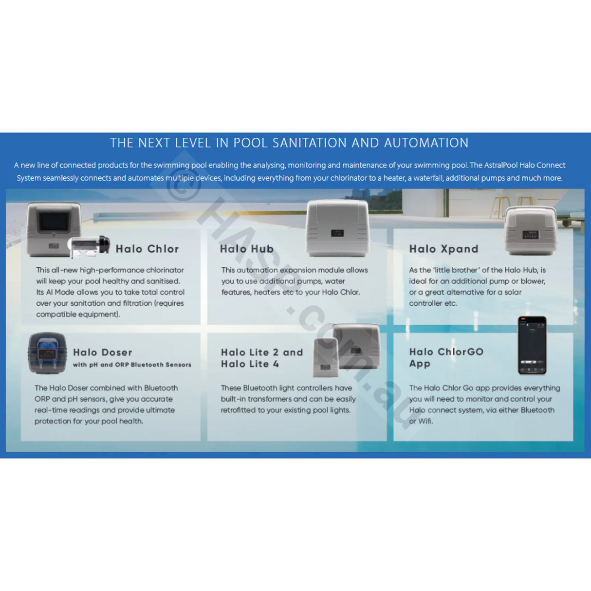 Halo Connect System - Pool & Spa Control