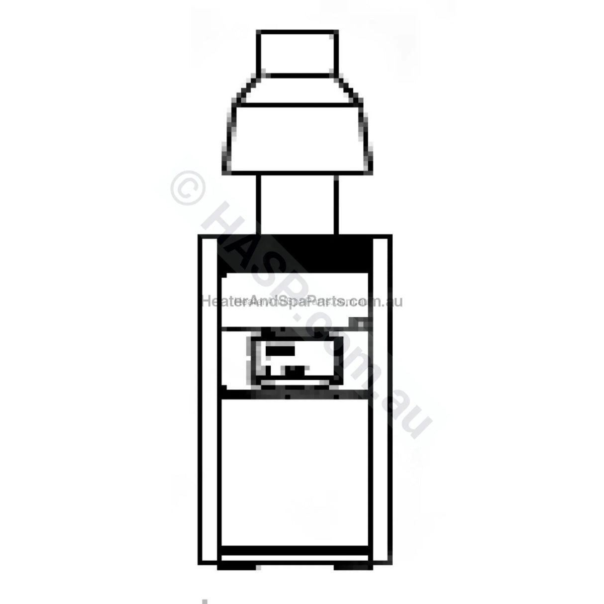 Astralpool / Hurlcon HX 70 Flue Kit - Vic Only - Heater and Spa Parts