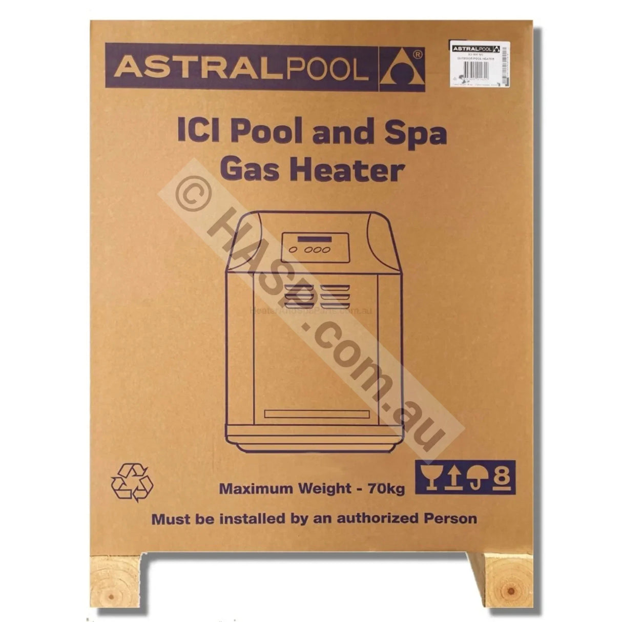 AstralPool ICI 200 Gas Pool & Spa Heater