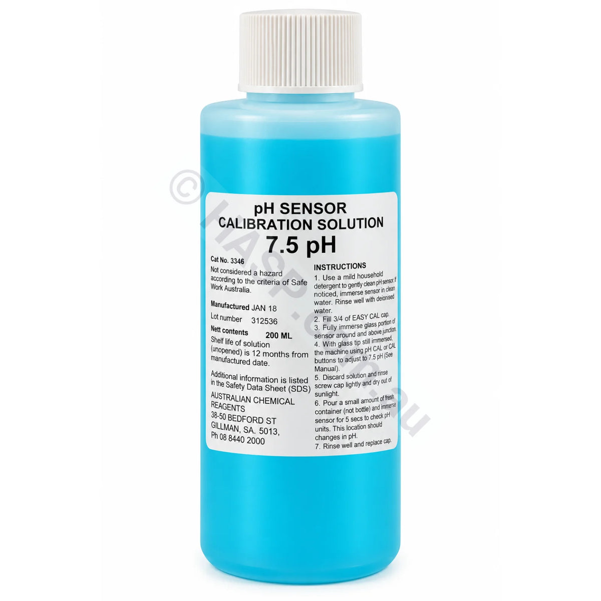 Astralpool / Rolachem pH 7.5 Calibration Solution - 100ml 200ml - Chemicals