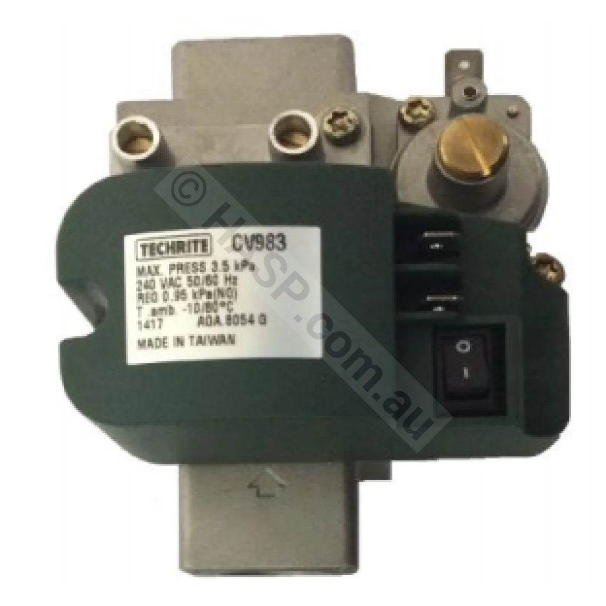 Techrite - Hurlcon Astralpool Gas Regulator Valve for HX 70, HX 120, WX Gas Heaters - Heater and Spa Parts