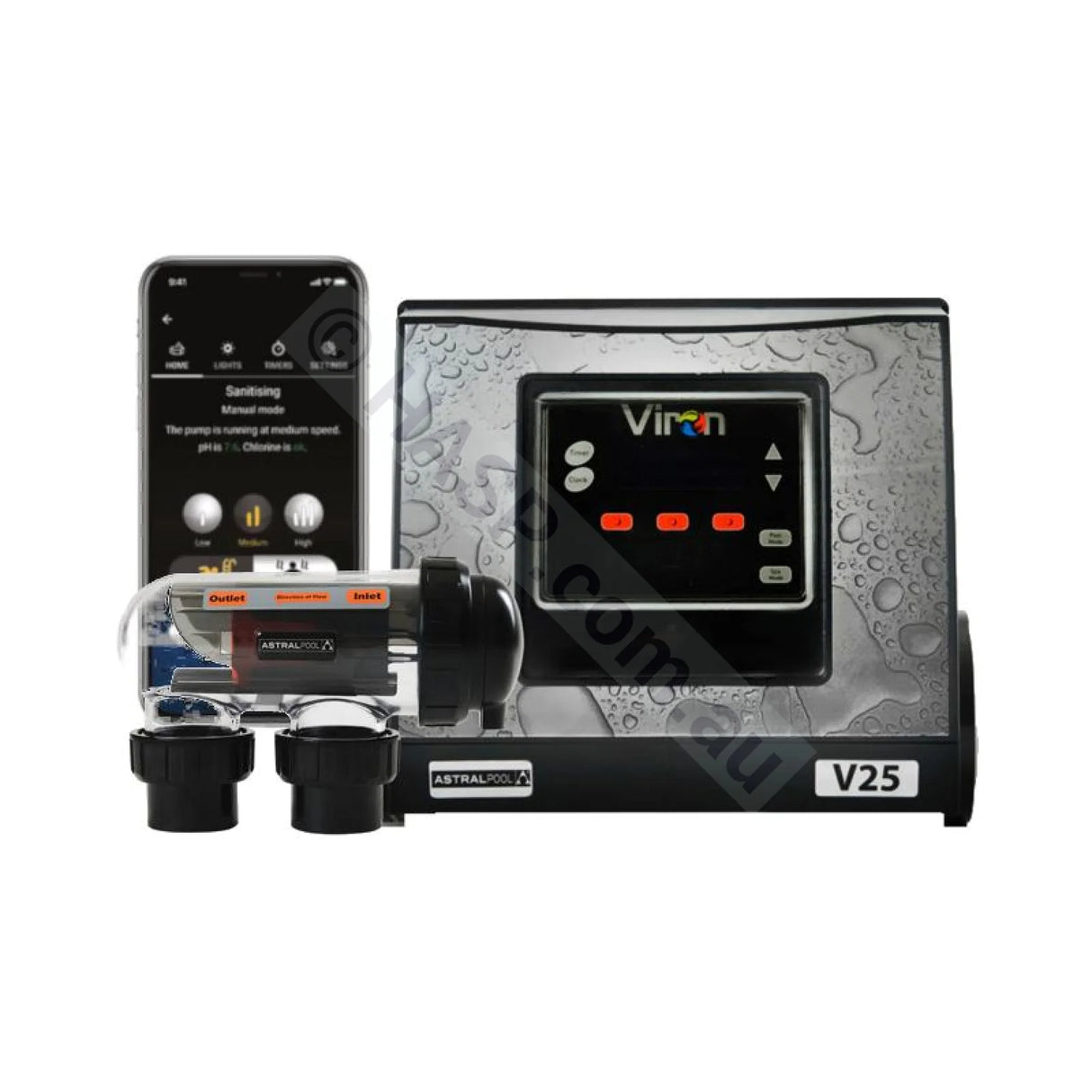 ASTRALPOOL V45 VIRON CHLORINATOR-B-TOOTH 13817