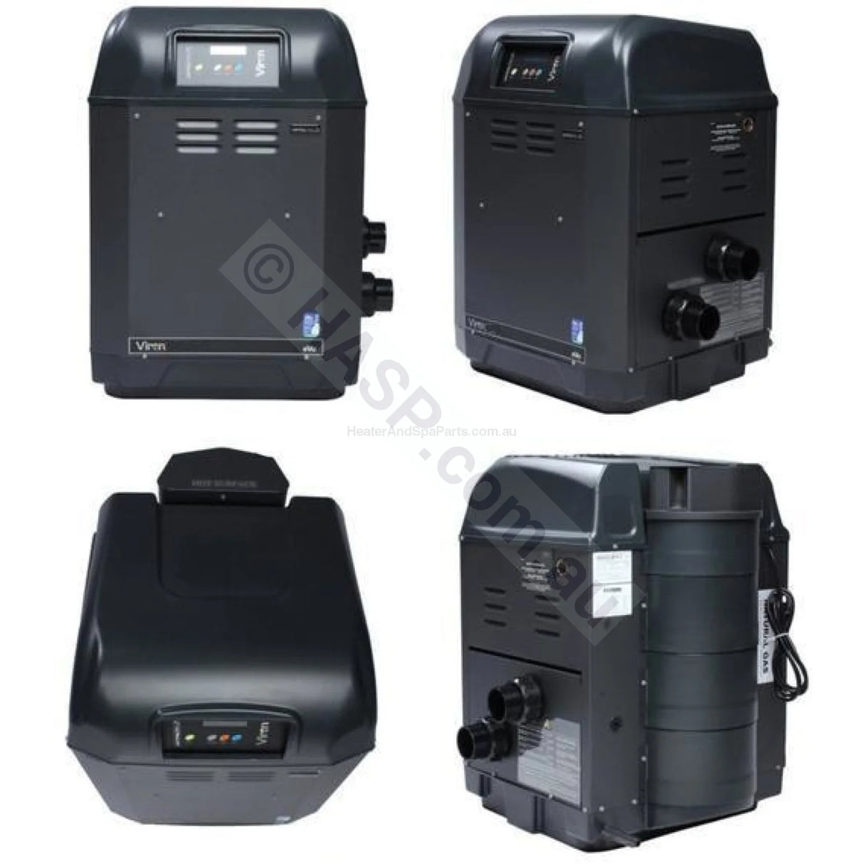 Astralpool Viron eVo 450 Gas Pool & Spa Heater - Natural Gas or LPG - Vic Only - Heater and Spa Parts
