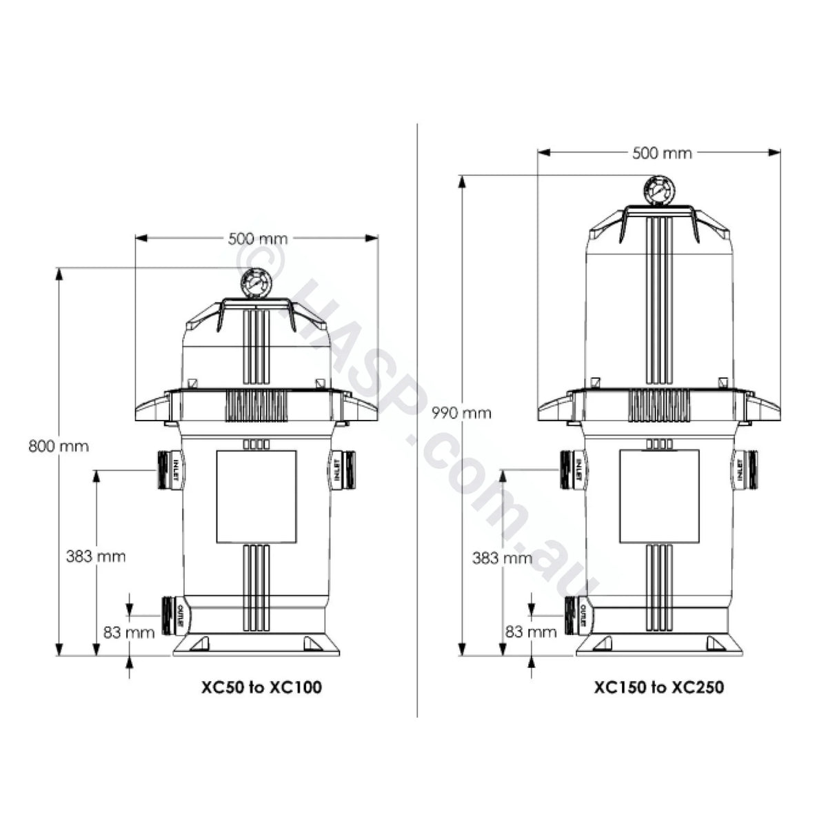 Astralpool Xc Pool And Spa Cartridge Filter