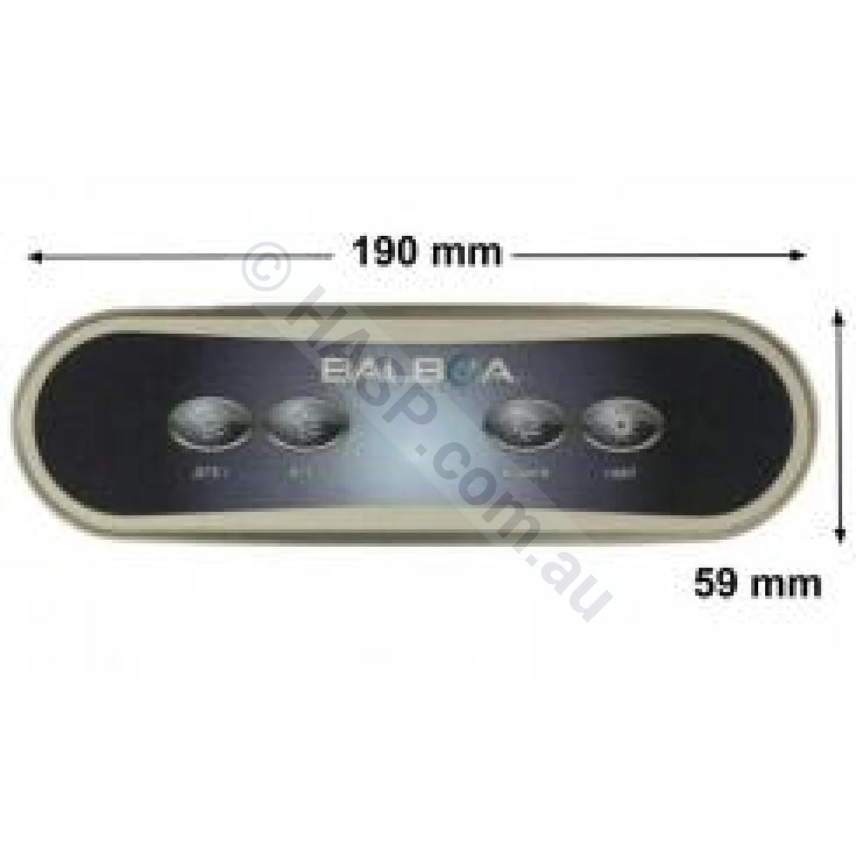 Balboa AX40 4-button Auxiliary Touchpad Control Panel - Heater and Spa Parts