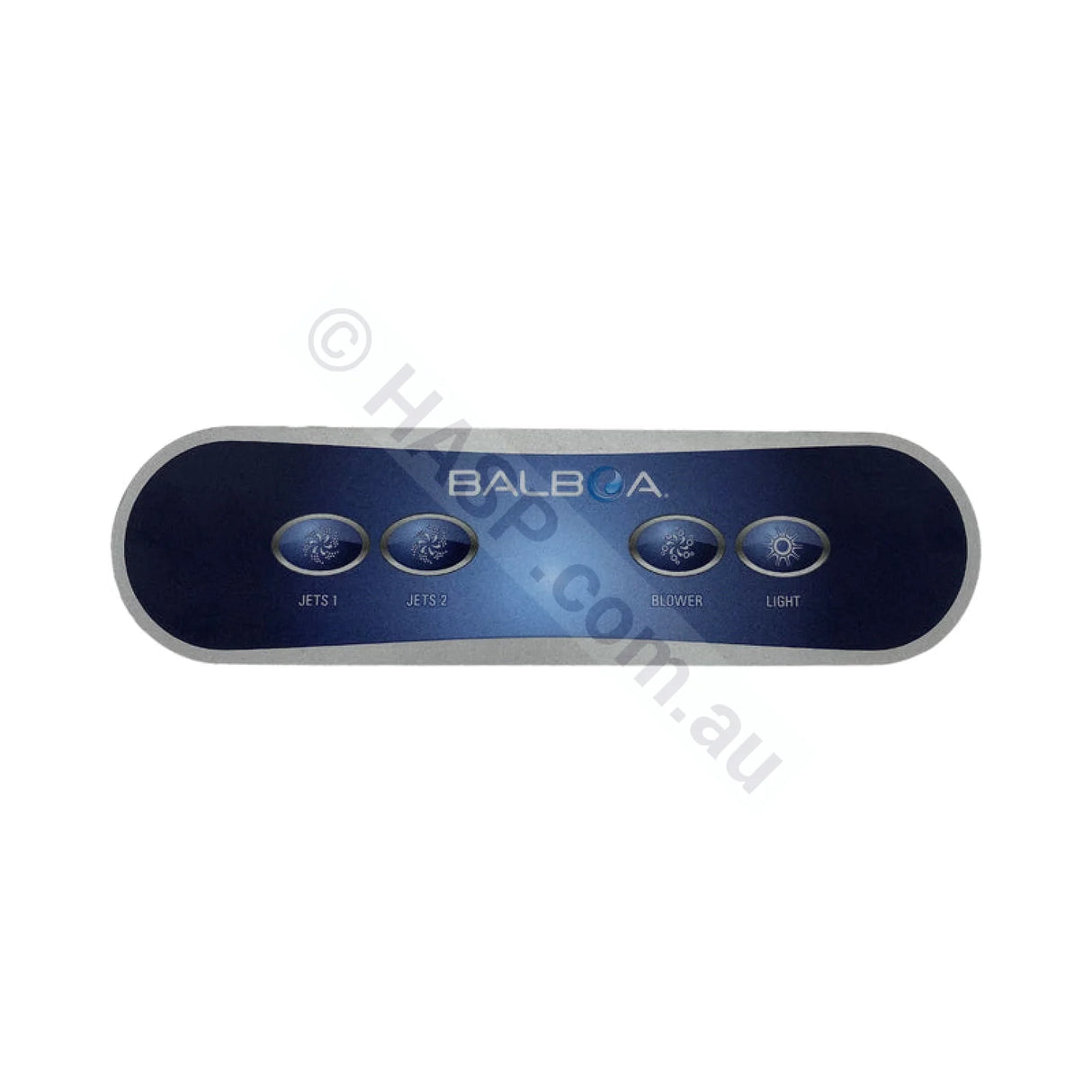 Balboa AX40 4 Button Auxillary Touchpad Overlay Decal - Secondary Keypad - Touchpads