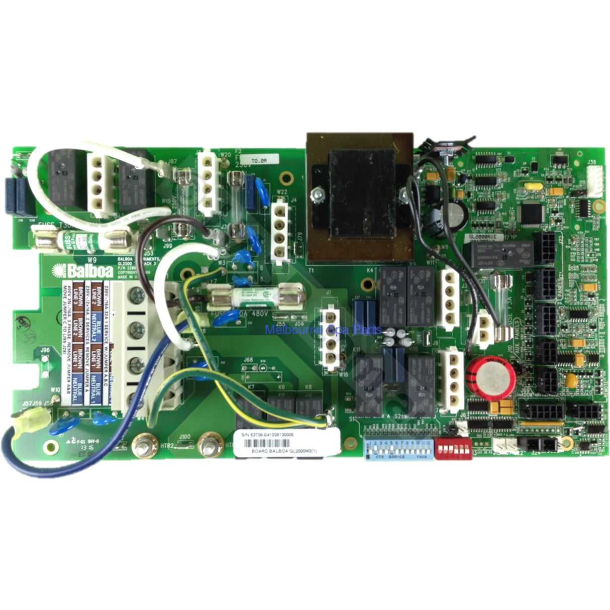 Balboa GL2000 Mk3 PCB for plastic enclosures - Heater and Spa Parts