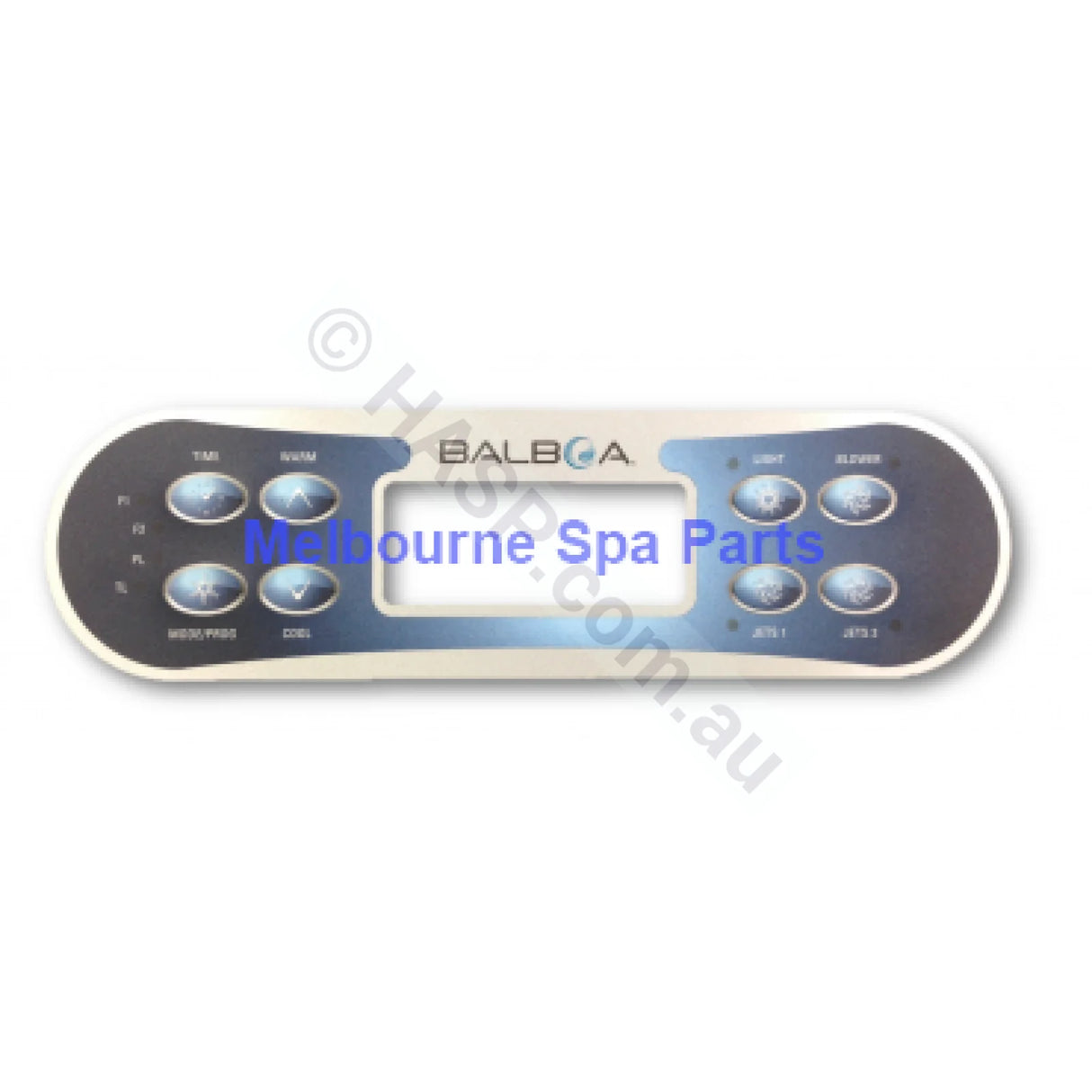 Balboa ML700 Overlay / Decal 8 Button - Heater and Spa Parts