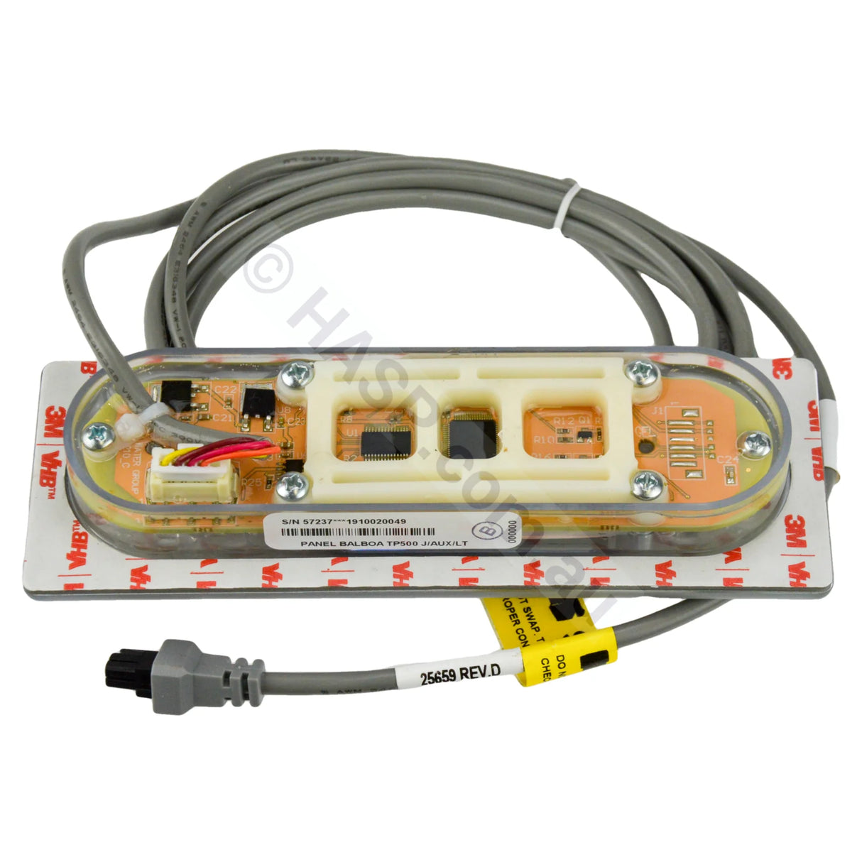 Balboa TP500 Touchpad & Overlay - Topside Control Panel Keypad - Heater and Spa Parts