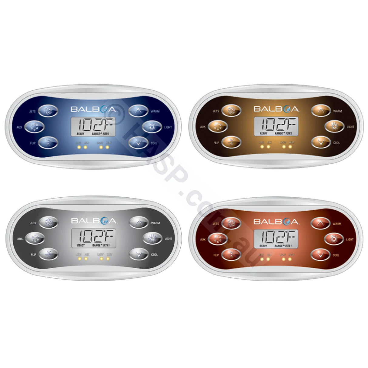 Balboa TP600 Touchpad Keypad Control Panel - 6 button oval - Heater and Spa Parts