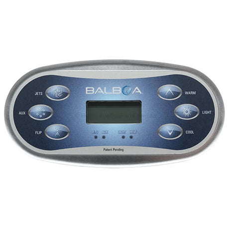 Balboa Tp600 Touchpad Keypad Control Panel - 6 Button Oval Jets Aux Flip