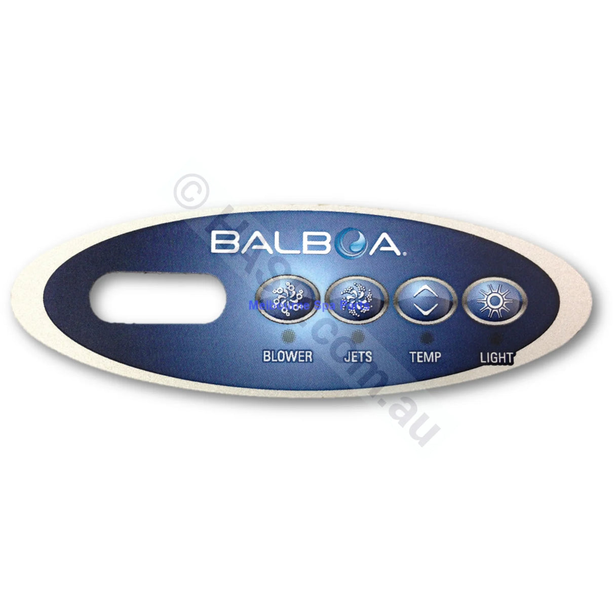 Balboa VL200 1Pump and Blower Decal Sticker Overlay - Heater and Spa Parts