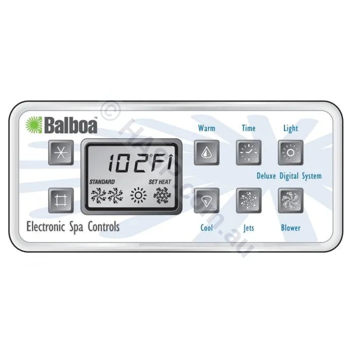 Balboa Vl801D Sig200 8 Button Touch Pad (Overlay Included) Touchpad
