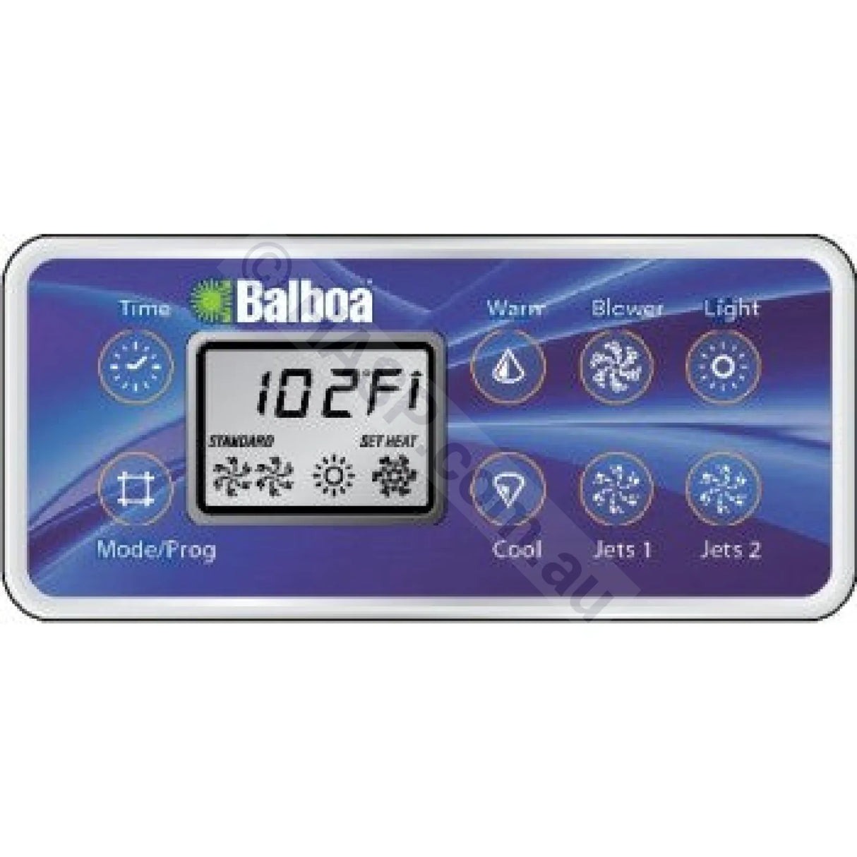 Balboa Vl801D Sig200 8 Button Touch Pad (Overlay Included) Touchpad