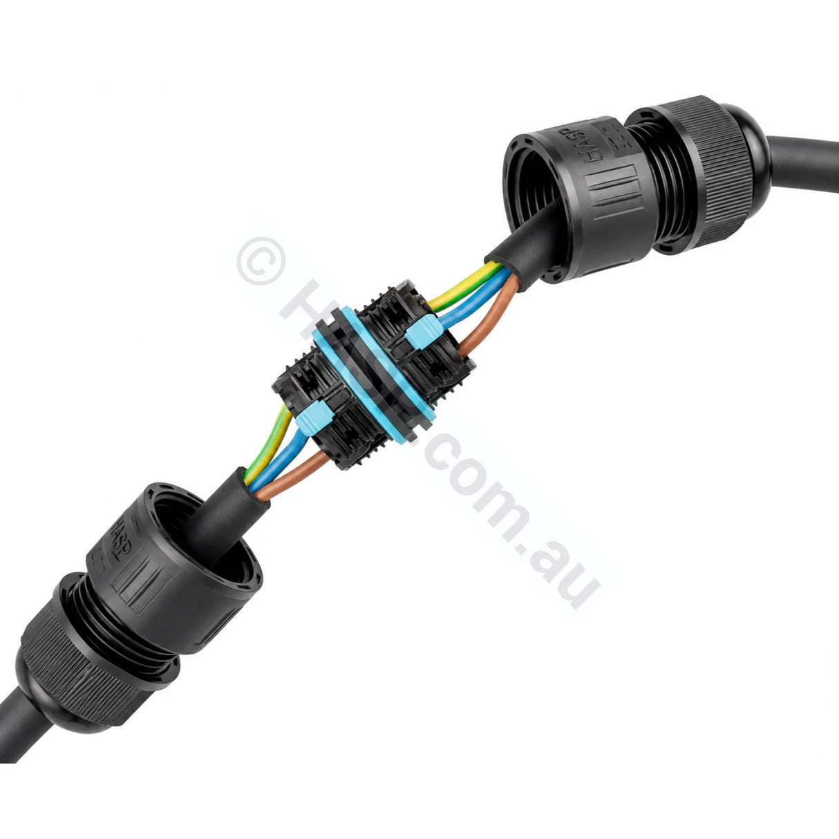 Blower / Ozone / Circ Pump Inline Cable Connector / Joiner - IP68 Weatherproof