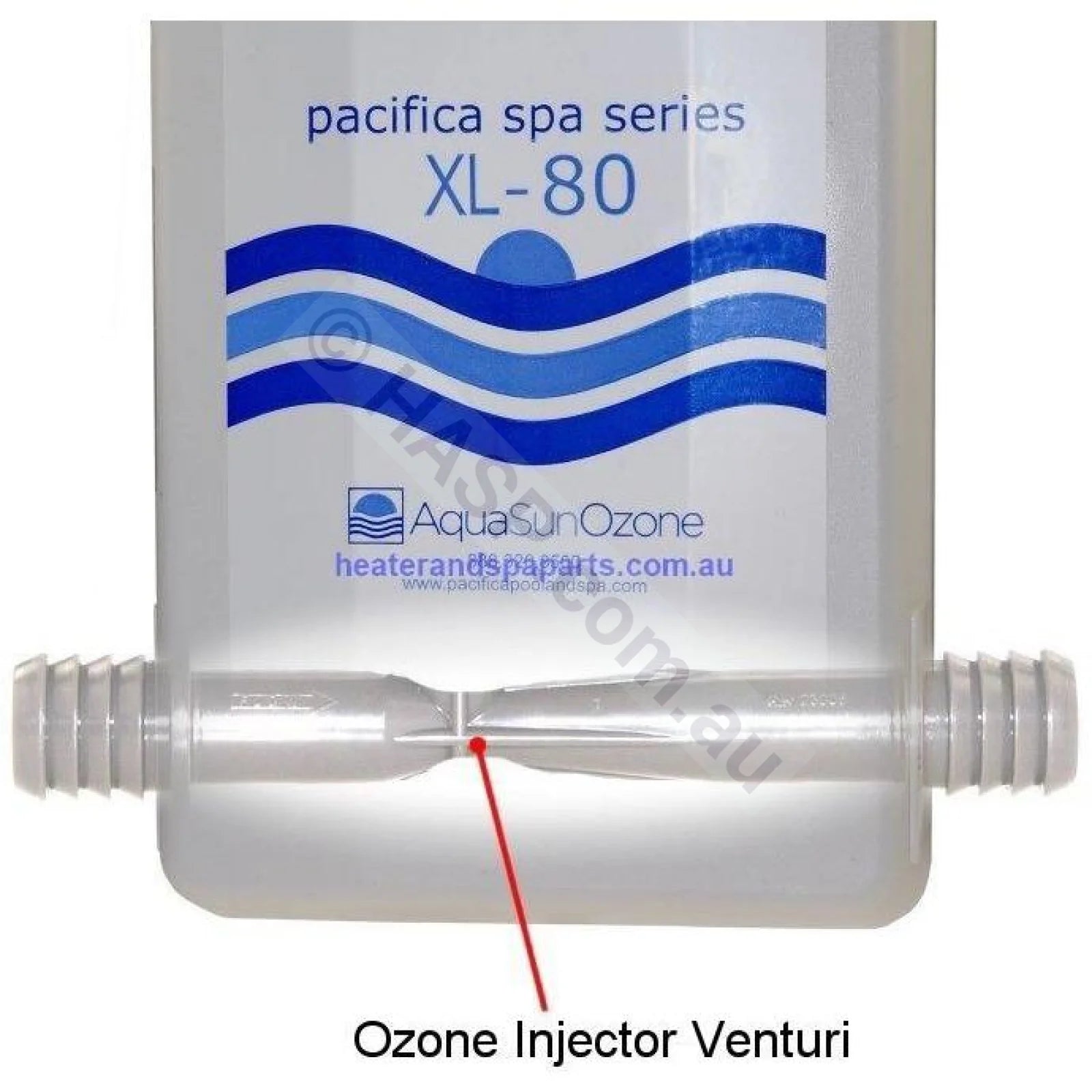 Bowles Fluidics Ozone Venturi Injector - Heater and Spa Parts