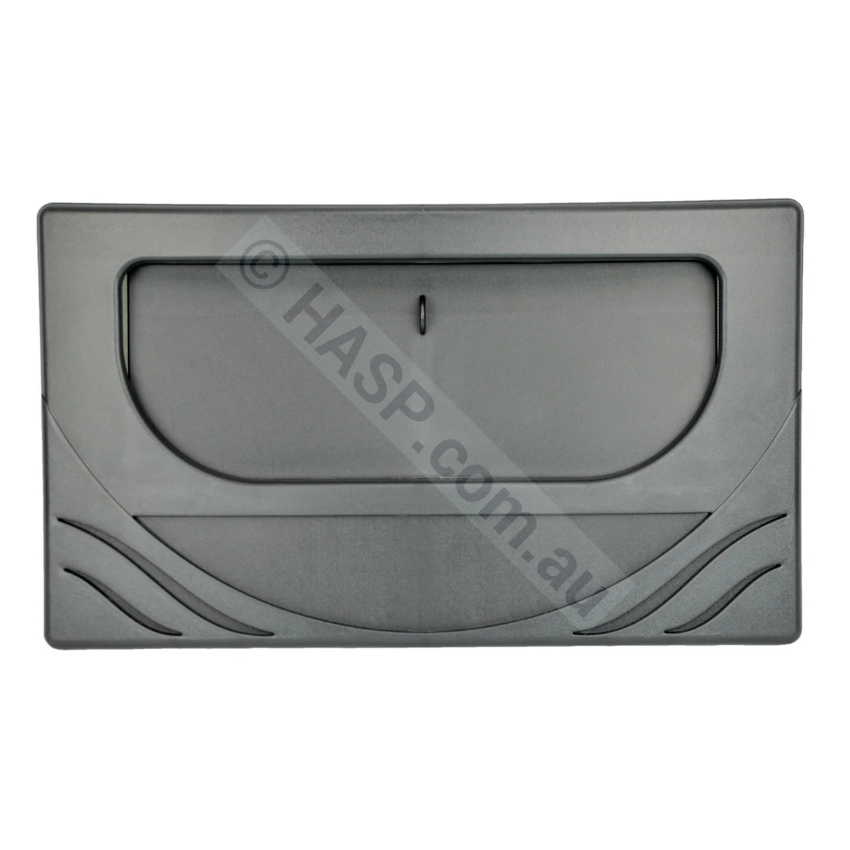 CMP Front Access Wide Mouth Weir Door & Frame - Wave - Graphite Grey - Heater and Spa Parts