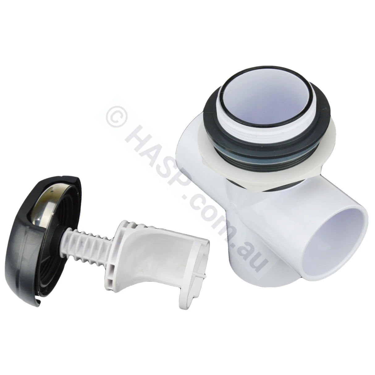 CMP Halo 2’’ Spa Jet Diverter Valve Kit - 50mm - Graphite Grey & Stainless Pool & Spa