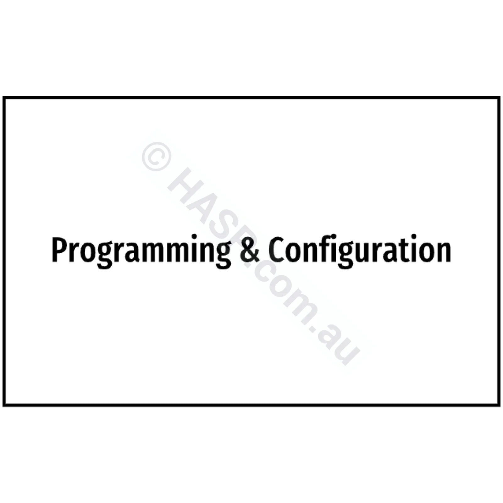 Controller Programming & Configuation