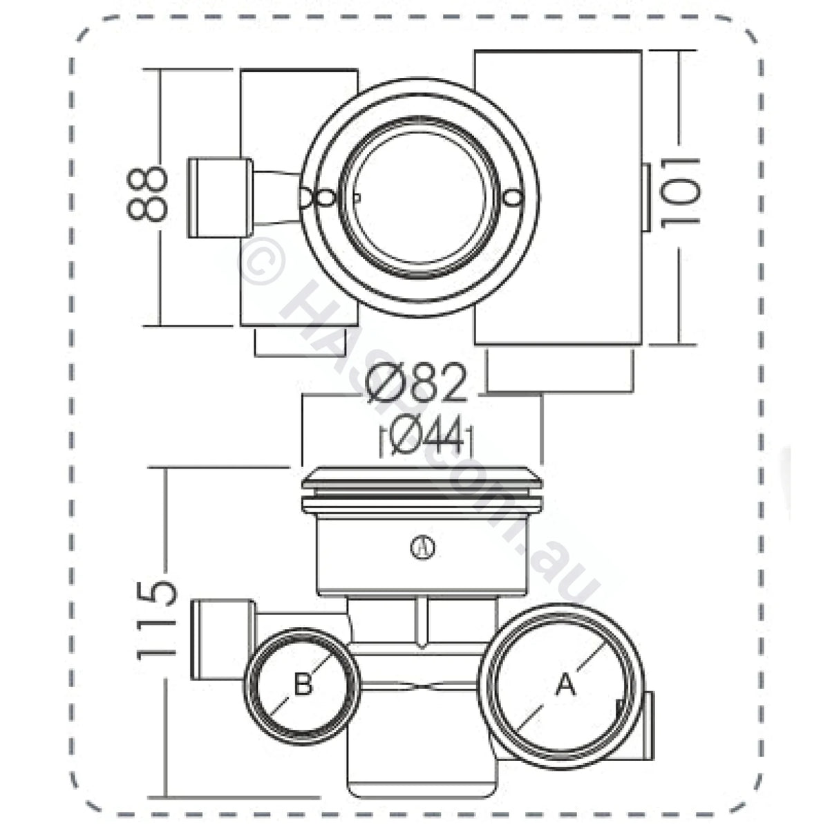 Davey Emaux Jet Body Pool & Spa