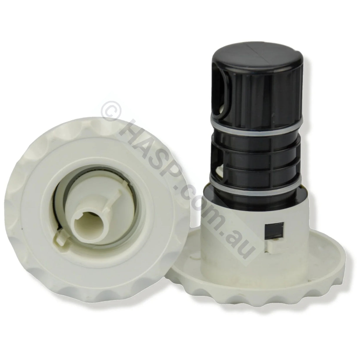 Davey Emaux Spa-Quip Jet Face Assembly - 89mm - Directional and Swirl - Heater and Spa Parts