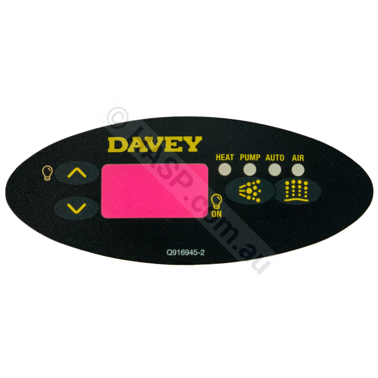 Davey Spaquip Sp400 Sp500 Sp600 Sp601 Overlay Decal Stick For Touchpad Touchpads