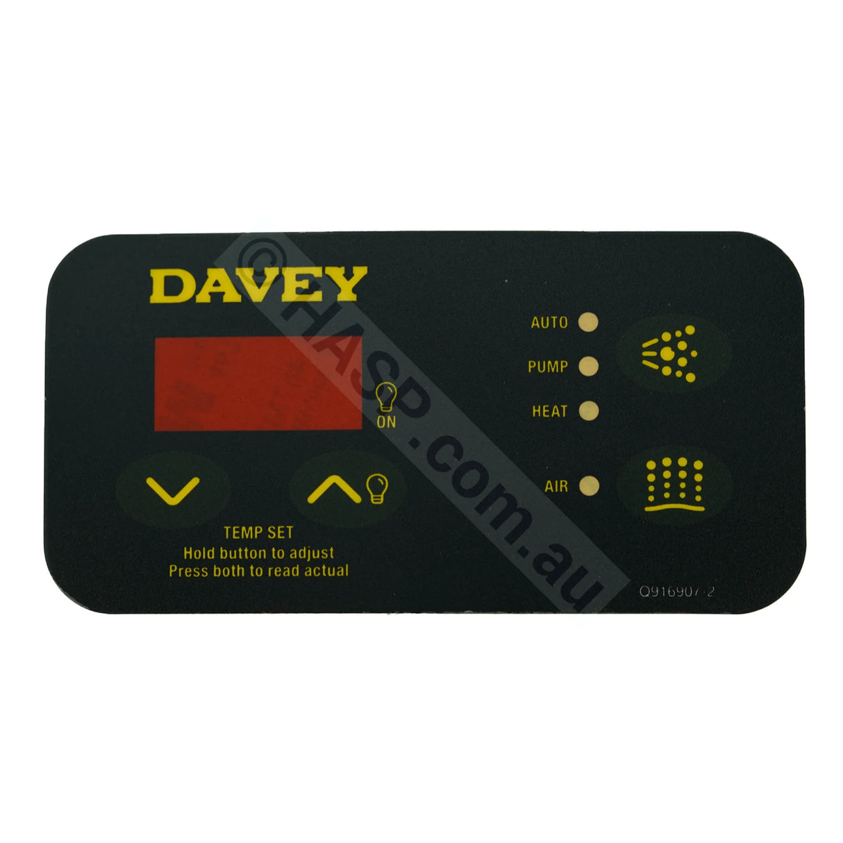 Davey Spaquip Sp400 Sp500 Sp600 Sp601 Rectangular Overlay Decal Sticker For Touchpad Touchpads