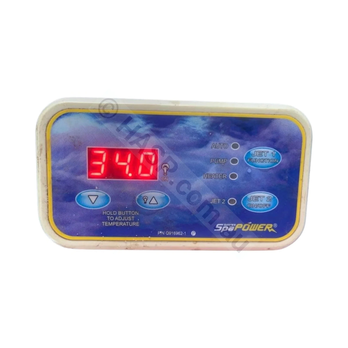 Rectangle Davey Spaquip Spa Power Sp 400 500 600 601 Touchpad Control Panel Key Pad Touchpads