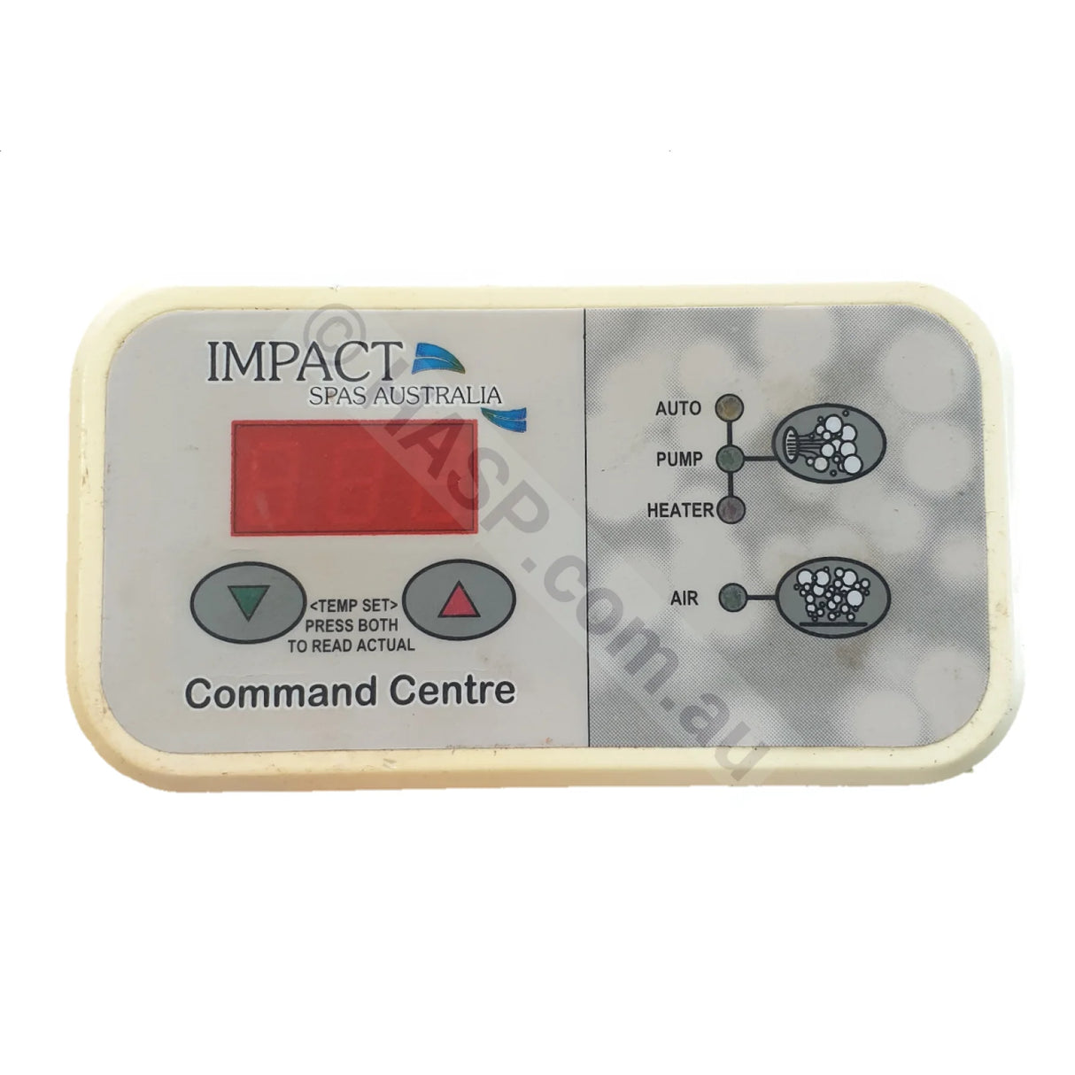 Davey SpaQuip Spa Power 400/500/600/601 Touchpad Control Panel Key Pad - Rectangular - Heater and Spa Parts