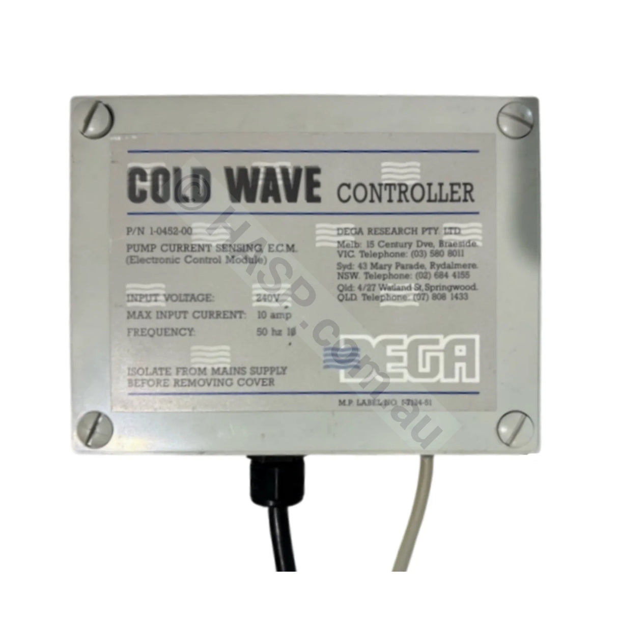 Dega Cold Wave Controller - Obsolete