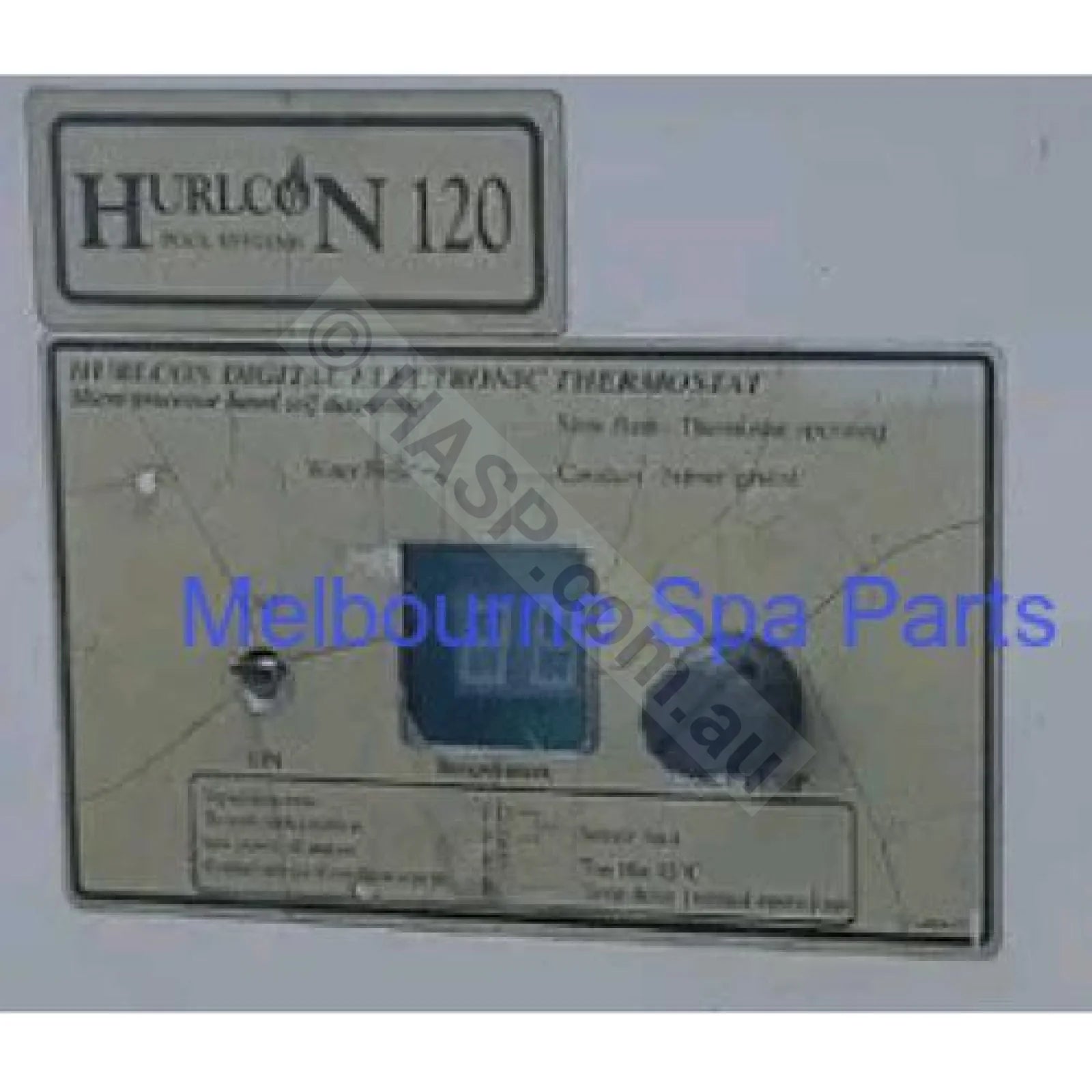 Dial Knob Shaft for older Hurlcon HX 70, HX 120, HX 150 WX Gas Spa Heaters - Spindle Stem - Heater and Spa Parts